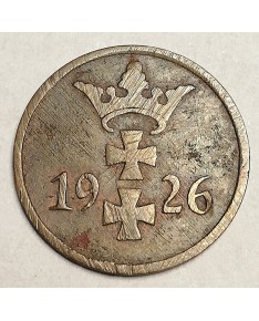 Dancigas/Danzig. 1 Pfennig, 1926