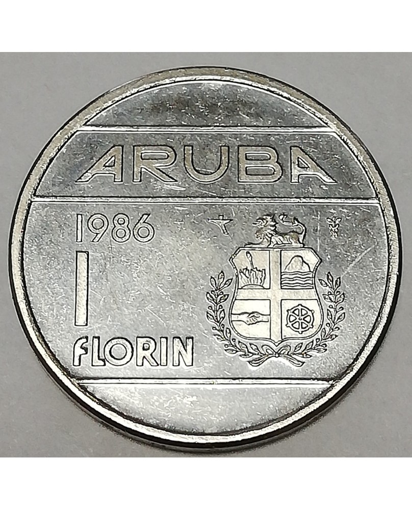 Aruba. 1 Florin, 1986 m.