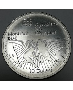 Kanada/Canada. 10 dollars, 1976, UNC. MONTREAL