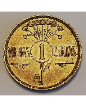 Lietuva. 1 centas, 1925 m.