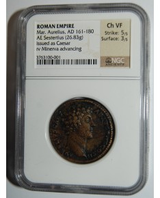 Romos Imperija. Marcus Aurelius, AD 161-180, AE Sestertius (26,83 g)